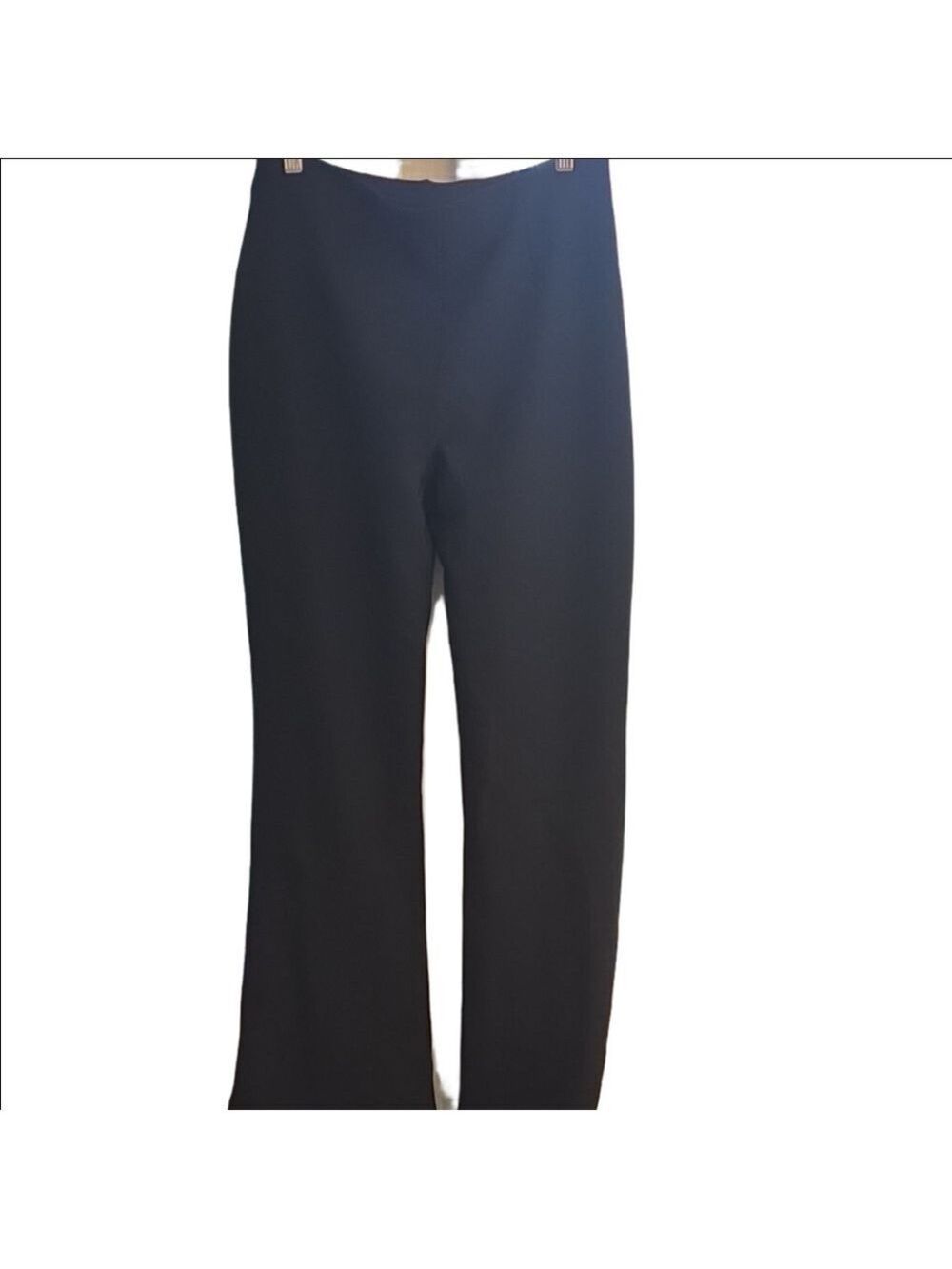 Classic Black Flare Boot Cut Pants with Structured Fabric Nwot XL - Picture 5 of 7